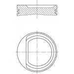 Stūmoklis MAHLE ORIGINAL 030 71 02