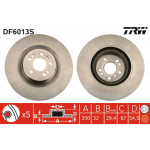 Stabdžių diskas TRW DF6013S