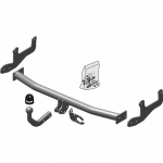 Priekabos kablys (farkopas) BRINK 445000 Renault Clio