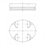 Stūmoklis MAHLE ORIGINAL 005 24 00