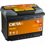Akumuliatorius DETA Power DB740 74AH 680A