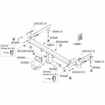 Priekabos kablys (farkopas) BRINK 448800 Opel Corsa D, Corsa E