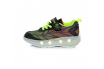 Juodi sportiniai LED batai 24-29 d. F061-391AM