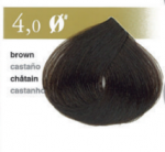 Salerm Vison hair coloring cream, 4.0 nr., 75ml