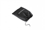 Valera black flannel pouch