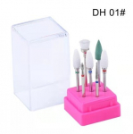 Nail drill bit set, 7pcs