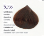 Salerm Vison hair coloring cream, 5.735 nr., 75ml