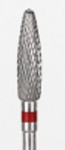 Carbide Nail Drill Bit in silver plating, 1 pcs , Mod. DB-11-3