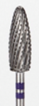 Carbide Nail Drill Bit in silver plating, 1 pcs , Mod. DB-11-4