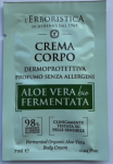 SAMPLE BODY CREAM ORGANIC ALOE VERA 7ml L'Erboristica