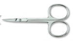 Cuticle scissors stainless steel, straight blades 3,5''