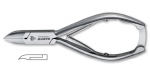 Nail nipper for thick damage nailes, stainless steel, size 13cm