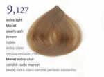 Salerm Vison hair coloring cream, 9.127 nr., 75ml