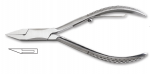 Pedicure ingrown nail nipper, stainless steel, size 11cm