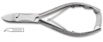 Pedicure nail nipper, stainless steel, size 13cm