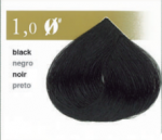 Salerm Vison hair coloring cream, 1.0 nr., 75ml