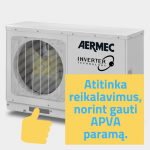 &Scaron;ILUMOS SIURBLYS AERMEC HMI 040