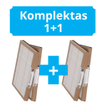 ORIGINALUS FLEXIT NORDIC S4  FILTRŲ KOMPLEKTAS 1+1