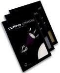 Dekoratyvinis popierius WHITE GOLD, Curious Metallics, A4, 120gsm
