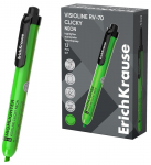 Automatinis teksto žymeklis VISIOLINE RV-70 CLICKY NEON, ErichKrause, 1.0-3.5 mm, žalios sp.