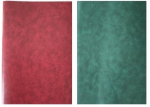 Užra&scaron;ų knygelė, A7, langeliais, 40  lapų, 70gsm, lederiniu/ceratiniu vir&scaron;eliu