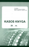 Kasos knyga, vertikali, per dieną, A5, 2x31 lapų
