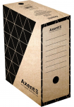 Archyvinė dėžė AXENT, A4, 350x255x150mm, rudos sp.
