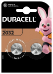 Elementai DURACELL Lithium, CR2032 (DL2032), 2 vnt.