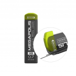 Grafitai automatiniams pie&scaron;tukams MEGAPOLIS CONCEPT, ErichKrause, storis 0.7mm, HB, 20vnt.