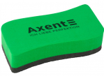 Kempinė magnetinei lentai WAVE, Axent, 150x60x21mm, su magnetu, žalios sp.