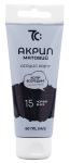Akriliniai dažai 7C, 60 ml, juodos sp.