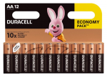 Baterijos DURACELL Basic, AA (LR6), 12 vnt.