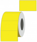 Lipnios etiketės į kainų ženklintuvus, 26x16mm, stačiak., 1000 etik., geltonos sp.