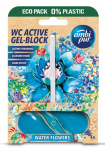 WC valiklis-gaiviklis AMBI PUR Water Flowers, 45 g