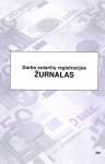 Darbo sutarčių registravimo žurnalas, A4, 12 lapų