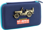 Penalas JEEP 3D, Qitong, 120x205x25mm, mėlynos sp.