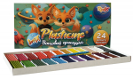 Plastilinas RUDIX, 24 sp. po 20 g, su peiliuku