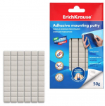 Plastilininiai klijai, ErichKrause, 50g, baltos sp.