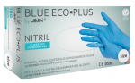 Vienkartinės nitrilinės pir&scaron;tinės MED-COMFORT Eco-Plus, S dydis, mėlynos sp., be pudros, 100 vnt.
