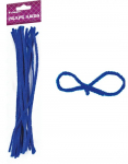 &Scaron;enilo vielos strypeliai CRAFT ARTS, Fandy, 6mm x 30cm, 15 vnt., mėlynos sp.