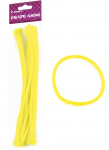 &Scaron;enilo vielos strypeliai CRAFT ARTS, Fandy, 6mm x 30cm, 15 vnt., geltonos sp.