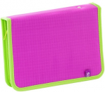 Penalas CFS FASHION RUBINE, CoolForSchool, 195x130x30mm, su 1 atvartu, violetinės/žalios sp.