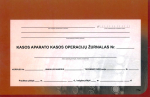 EKA kasos operacijų žurnalas, horizontalus, A4+, 3-jų dalių vir&scaron;.