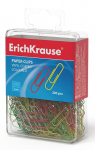 Sąvaržėlės, ErichKrause, ilgis 28mm, 200vnt., dengtos plastiku, įvairių sp.