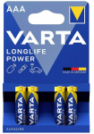 Baterijos VARTA Longlife Power, AAA (LR03), 4 vnt.
