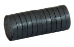 Magnetai, Grand, 30x5mm, juodos sp., 12 vnt.
