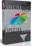 Spalvotas popierius SPECTRA COLOR, A4, 80gsm, 500 lapų, IT401 BLACK (juodos sp.)