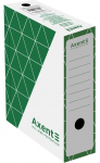Archyvinė dėžė AXENT, A4, 350x255x100mm, žalios sp.