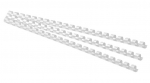 Įri&scaron;imo spiralės FOROFIS, 12mm, plastikinės, 100 vnt., baltos sp.