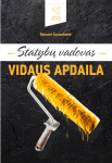 Knyga "Statybų vadovas. Vidaus apdaila"